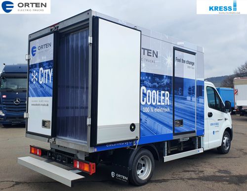 KRESS CoolerBox2.0, aufgebaut auf Gazelle von Orten Electric Trucks